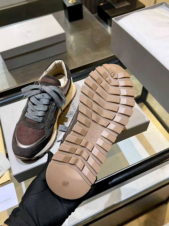 Женские кроссовки Brunello Cucinelli premium