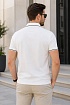 Белое поло Armani Exchange embroidered-logo