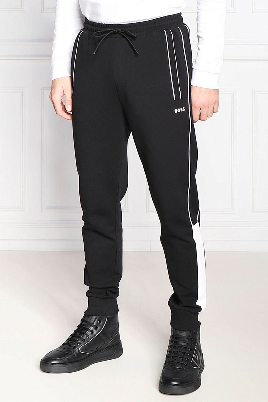 Чёрные спортивные штаны Hugo Boss