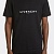 Мужская чёрная футболка Givenchy mirrored-logo