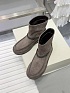 Женские замшевые сапоги Brunello Cucinelli premium - Beige