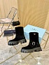 Женские замшевые сапоги Prada Suede premium