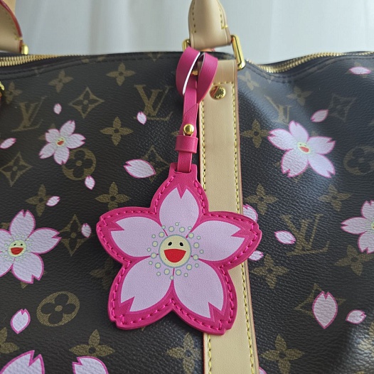 Дорожная сумка Louis Vuitton x Takashi Murakami Keepall Bandoulière 45x22 см   