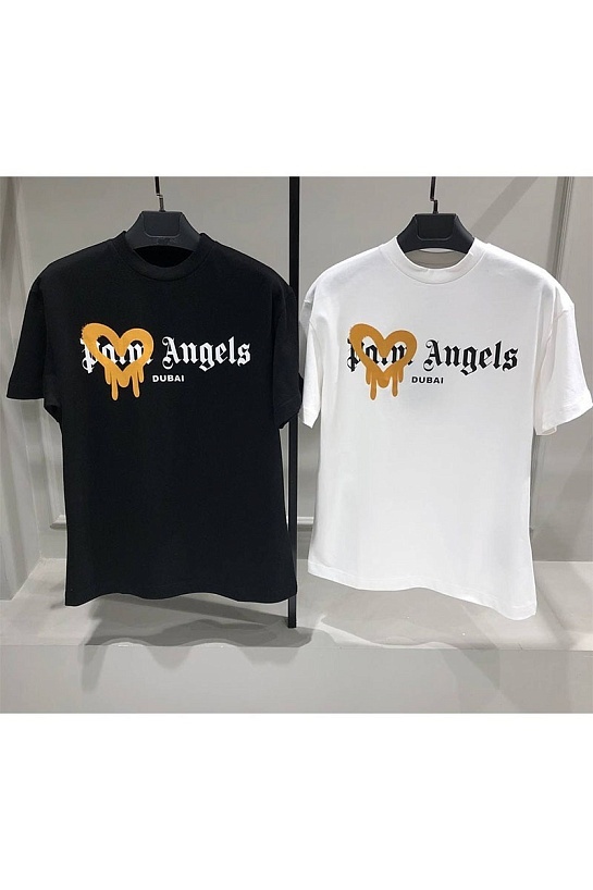 Оверсайз футболка Palm Angels Dubai Heart Sprayed