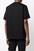Чёрная мужская футболка Dsquared2 logo-print