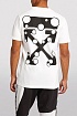 Белая оверсайз футболка Off-White Bubble Arrows
