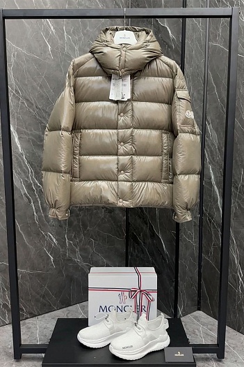 Мужской пуховик Moncler Maya 70 - Beige   