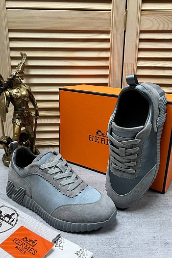 Мужские кроссовки Hermes Bouncing - Grey   