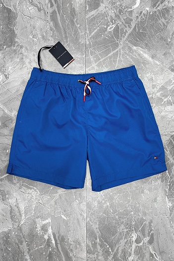 Мужские шорты Tommy Hilfiger синего цвета   