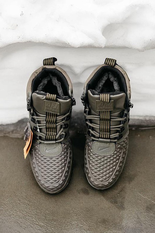 Кроссовки с мехом Nike Lunar Force 1 Duckboot '17