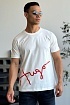 Мужская белая футболка Hugo Boss