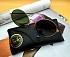 Солнцезащитные очки Ray-Ban Oval Metal - Green