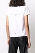 Женская футболка Givenchy reversal logo-print - White