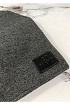 Мужская серая шапка Calvin Klein logo-patch