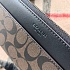 Кожаное портмоне Coach monogram 20x10 см
