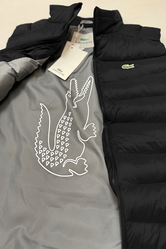 Мужской жилет Lacoste чёрного цвета