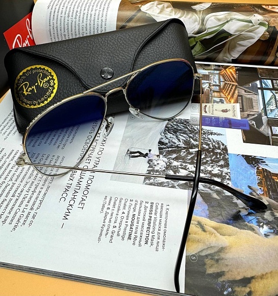 Солнцезащитные очки Ray-Ban Aviator Large Metal
