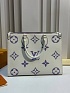 Женская кожаная сумка Louis Vuitton Onthego MM Premium 35x27x14 см