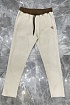 Мужские штаны Trussardi embroidered logo - Beige