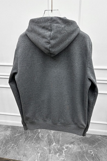 Кофта на молнии серого цвета Tommy Hilfiger   