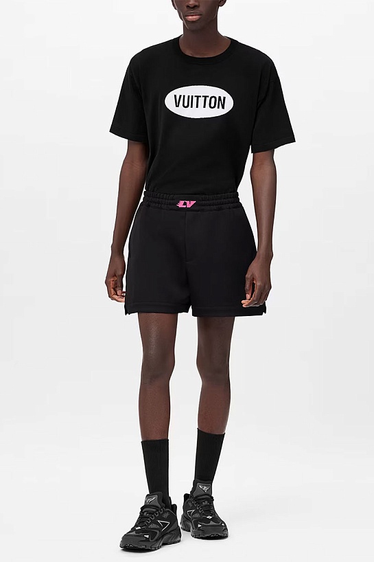 Мужские шорты Louis Vuitton Basketball Tailored Shorts - Black