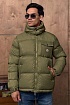 Мужская куртка Moncler зелёного цвета