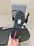 Кожаные кроссовки Prada America's Cup - Black