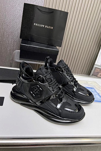 Мужские кроссовки Philipp Plein Hurricane - Black   