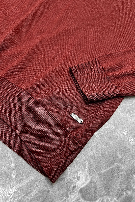 Мужская бордовая водолазка Maglione