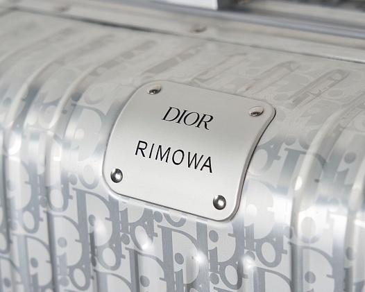 Чемодан Rimowa x Dior Aluminum L Premium 79x48x27 см   
