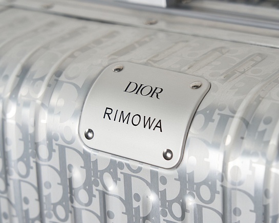 Чемодан Rimowa x Dior Aluminum L Premium 79x48x27 см