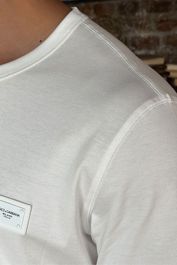 Мужская футболка Dolce & Gabbana Premium - White   