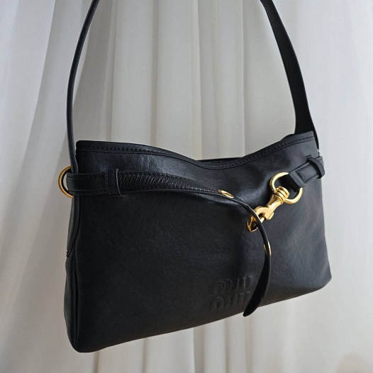 Кожаная сумка MIU MIU 32x18 см   