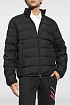 Мужской чёрный пуховик Moncler Baudinet