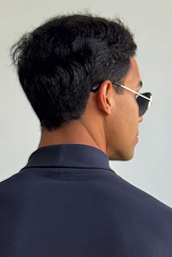 Солнцезащитные очки Ray-Ban Aviator Large Metal - Black / Silver   