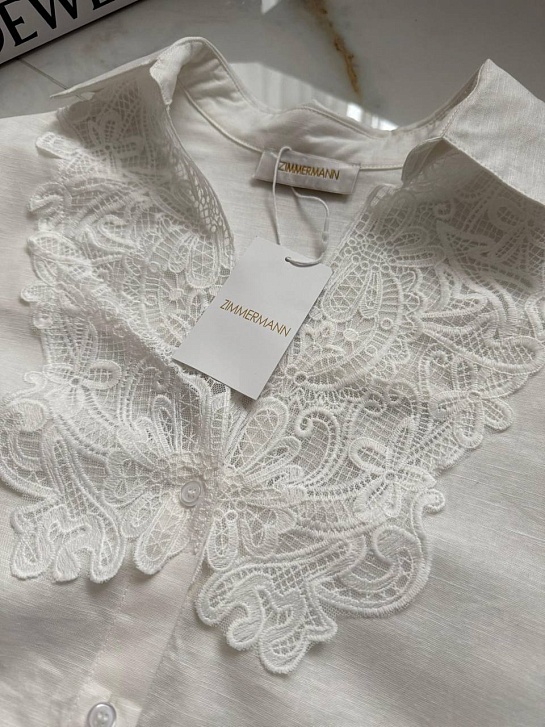 Женский костюм Zimmermann белого цвета