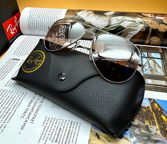 Солнцезащитные очки Ray-Ban Aviator Large Metal