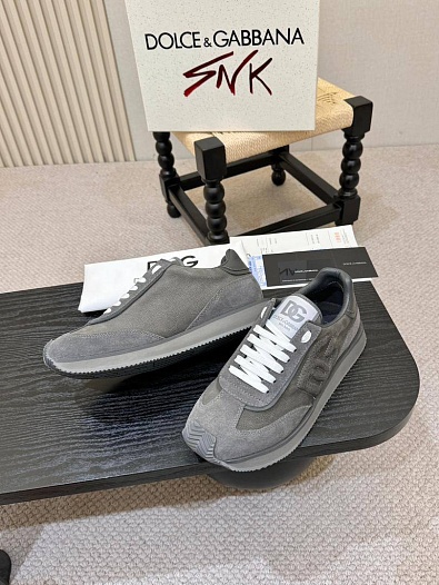 Мужские кроссовки Dolce & Gabbana Cushion - Grey   