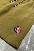 Мужские шорты Moncler зелёного цвета