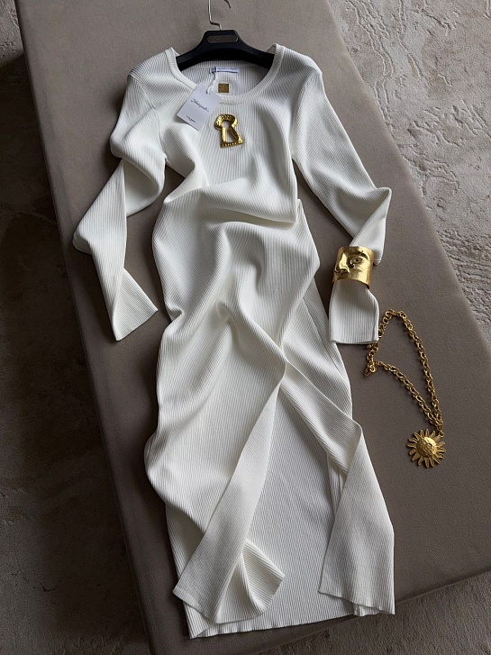 Женское белое платье Schiaparelli