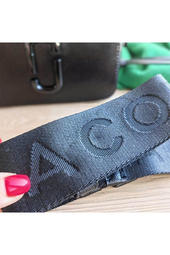 Кожаная сумка Marc Jacobs Snapshot 19x11 см - Black