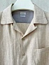 Льняная рубашка Brunello Cucinelli Premium - Beige