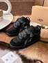 Женские ботинки с мехом UGG Lowmel - Black