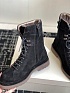 Женские замшевые ботинки Brunello Cucinelli Premium - Black