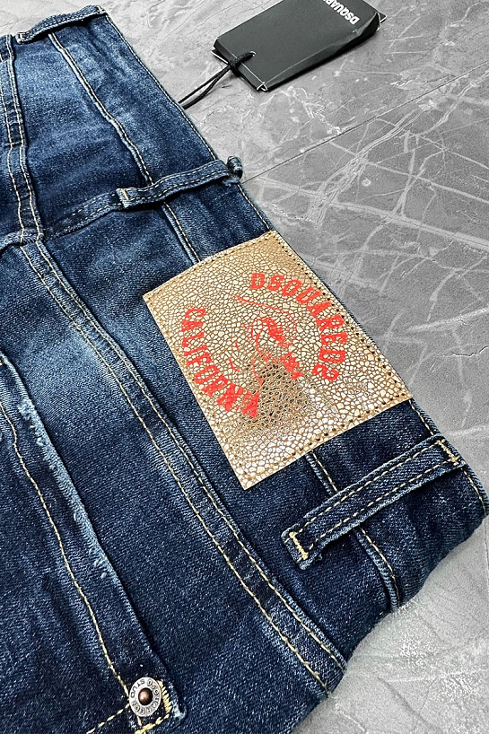 Мужские джинсовые шорты Dsquared2