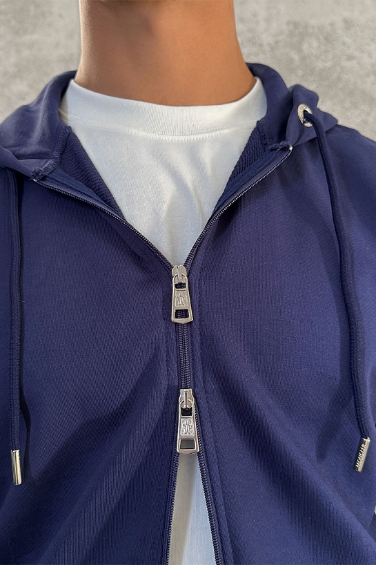 Спортивный костюм фиолетового цвета Moncler side pocket
