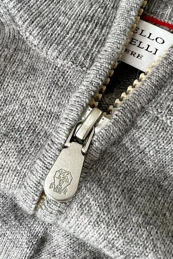 Кашемировый свитер Brunello Cucinelli Premium - Grey   