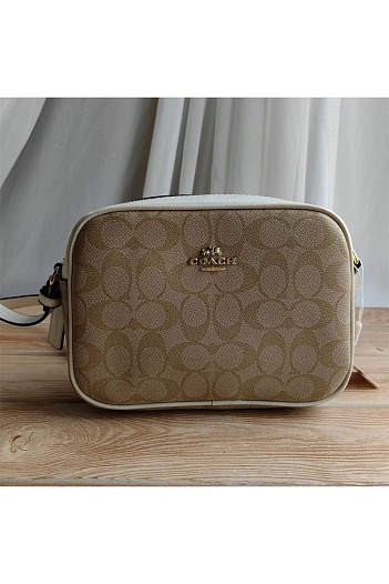 Кожаная сумка Coach Mini Jamie 22x16 см   