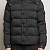 Мужской чёрный пуховик Moncler Vezere