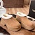 Женские замшевые ботинки UGG Heights Mini - Chestnut